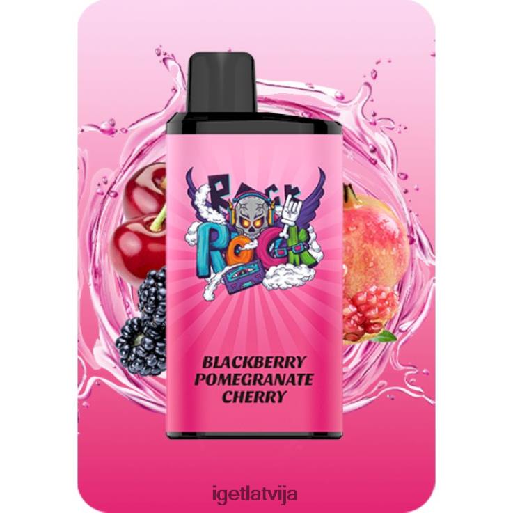 Iget Bar Online HDPNV12 - IGET Bar pro backberry granātābolu ķirsis