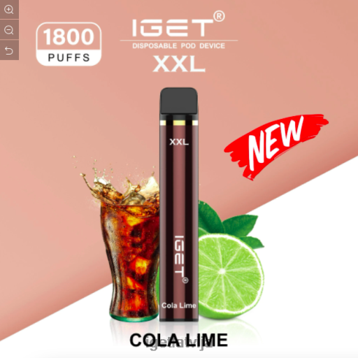 Iget Vape Price | iget xxl - 1800 piepūles N4HNB450 kolas laima