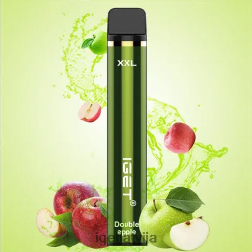 Discount Iget Vapes | iget xxl - 1800 piepūles N4HNB512 dubultais ābols