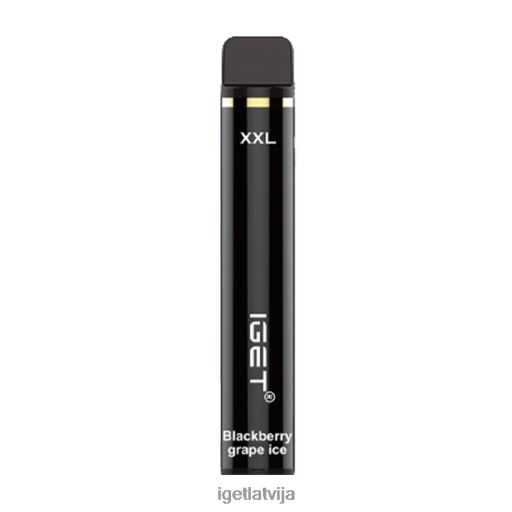 Iget Online | iget xxl 1800 puffs N4HNB363 kazeņu vīnogu ledus