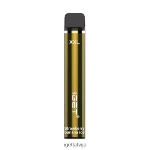 Iget Buy Online | iget xxl 1800 puffs N4HNB364 zemeņu banānu ledus