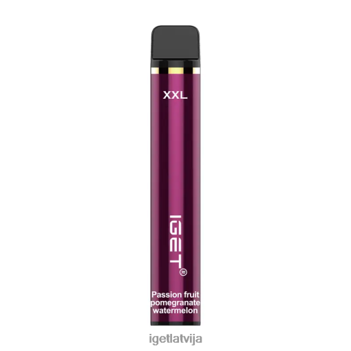Iget Store | iget xxl 1800 puffs N4HNB365 pasifloras auglis granātābols arbūzs