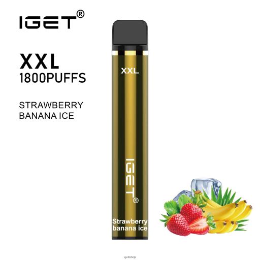 Iget Vape | iget xxl N4HNB74 zemeņu banānu ledus