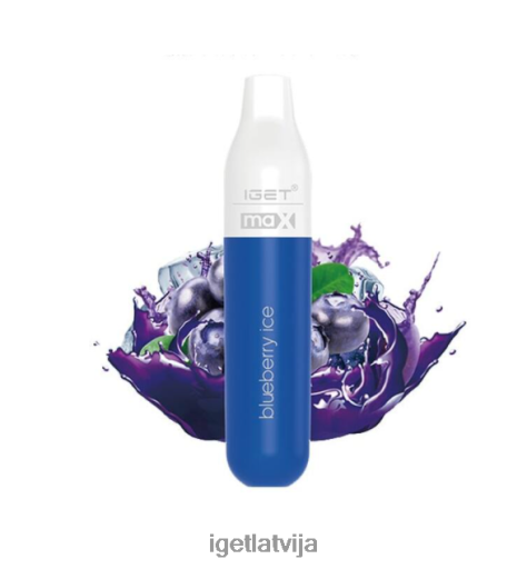 Iget Vape | iget max - 2300 piepūles N4HNB526 melleņu ledus