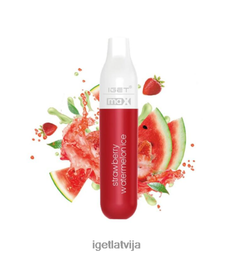 Iget Vape Flavours | iget max - 2300 piepūles N4HNB605 zemeņu arbūzs