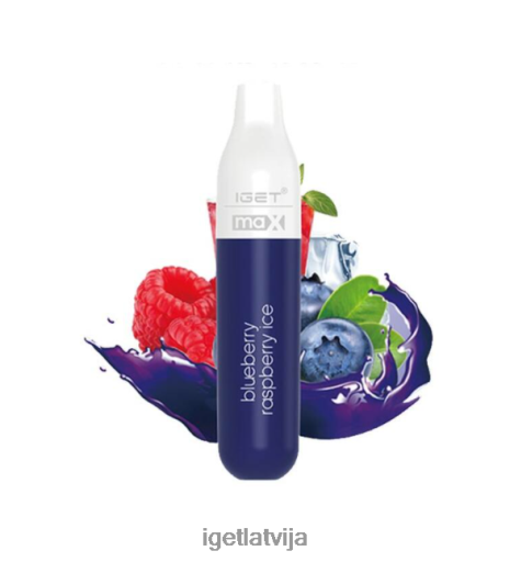 Iget Vape Price | iget max - 2300 piepūles N4HNB619 melleņu aveņu ledus