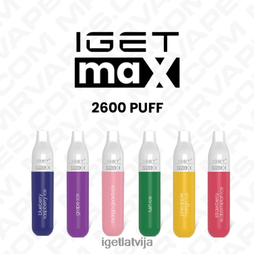 Iget Online | iget max vienreizējās lietošanas vape vairumtirdzniecība (2300 piepūles) N4HNB622