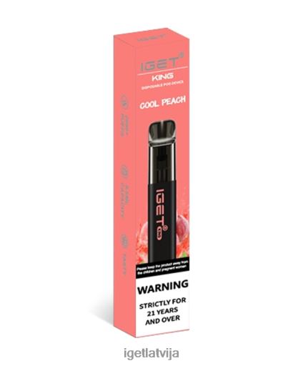 Iget Vape | get karalis N4HNB99 vēss persiks