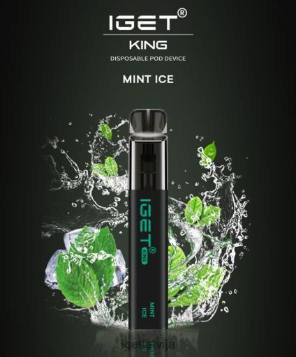 Iget Online | iget king - 2600 uzpūtienu N4HNB449 piparmētru ledus