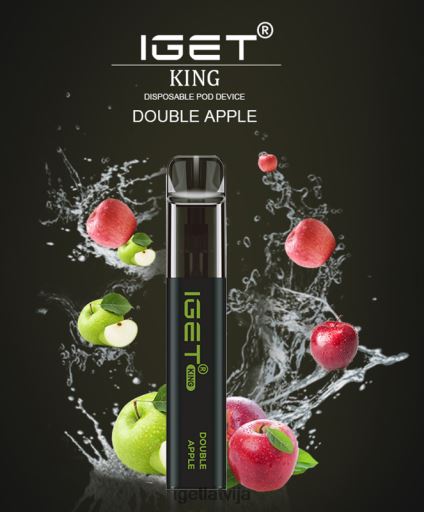 Discount Iget Vapes | iget king - 2600 uzpūtienu N4HNB524 dubultais ābols