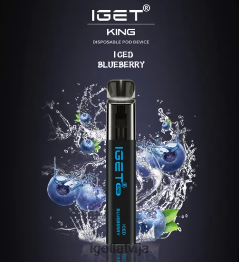 Iget Vape Flavours | iget king - 2600 uzpūtienu N4HNB555 ledus mellenes