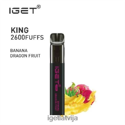 Iget Bar Online | iget king - 2600 uzpūtienu N4HNB570 banānu pūķa auglis