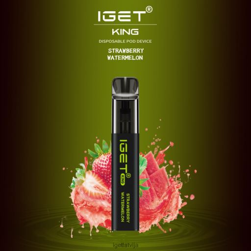 Iget Bar | iget king - 2600 uzpūtienu N4HNB610 zemeņu arbūzs