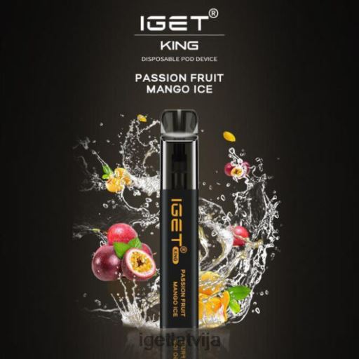 Iget Vape Flavours | iget king - 2600 uzpūtienu N4HNB625 pasifloras augļu mango ledus