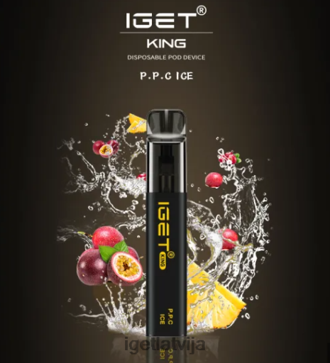 Iget Discount | iget king p.p.c. - 2600 piepūles N4HNB665 pasifloru ananāsu dzērveņu ledus