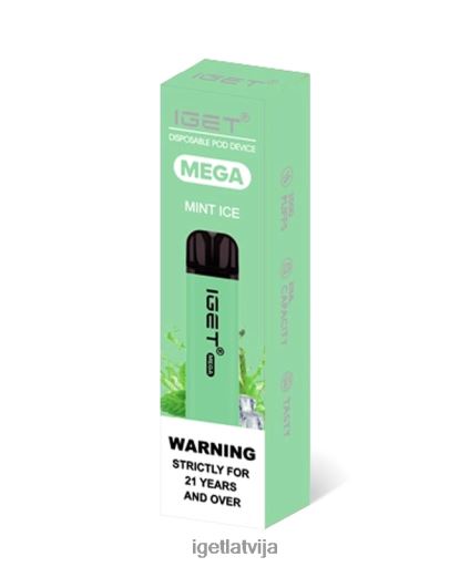 Iget Vape | iget mega N4HNB134 piparmētru ledus