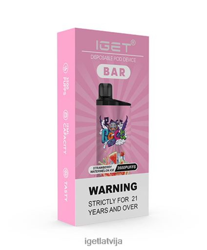 Iget Vape Flavours | get bar N4HNB176 zemeņu arbūzu ledus