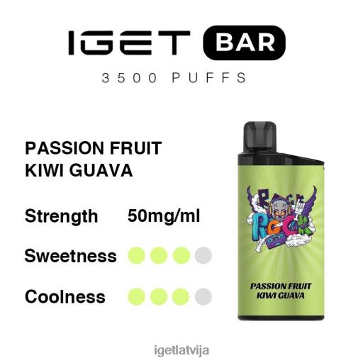 Iget Discount | iget bārs 3500 uzpūtienus N4HNB297 pasifloras auglis kivi gvajava
