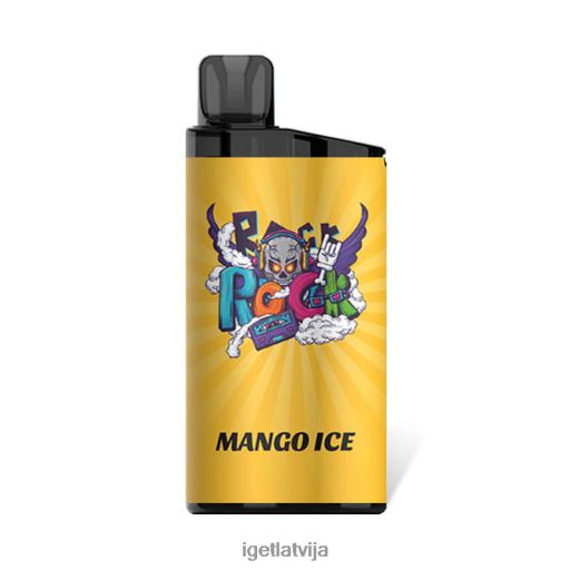 Iget Vape | iget bārs 3500 uzpūtienus N4HNB299 mango ledus