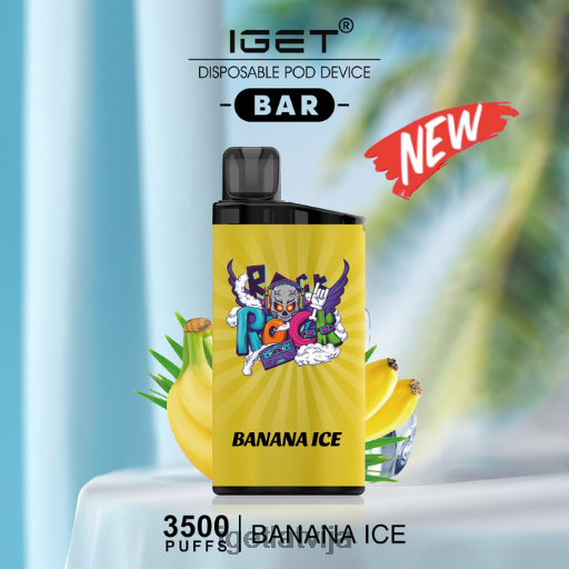 Discount Iget Vapes | iget bārs - 3500 uzpūtienus N4HNB469 banānu ledus