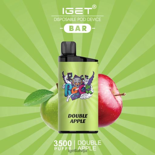 Iget Online | iget bārs - 3500 uzpūtienus N4HNB514 dubultais ābols