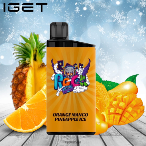 Iget Store | iget bārs - 3500 uzpūtienus N4HNB608 apelsīnu mango ananāss