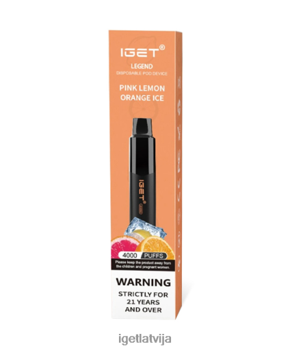 Iget Vape | iegūt leģendu N4HNB192 rozā citrona apelsīna ledus