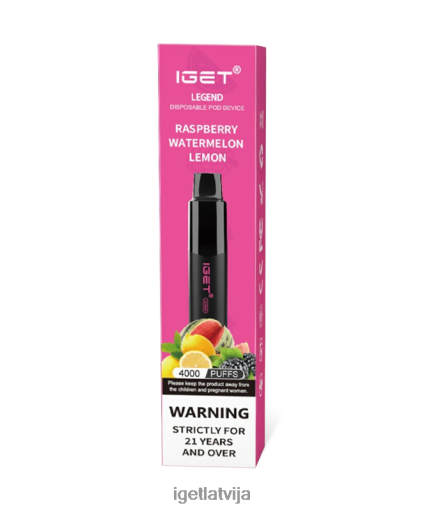 Iget Vape Flavours | iegūt leģendu N4HNB194 aveņu arbūzs citrons