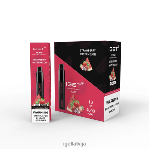 Iget Discount | iget legend 4000 pūtieni N4HNB322 zemeņu arbūzs