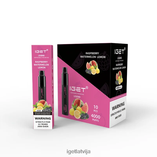 Discount Iget Vapes | iget legend 4000 pūtieni N4HNB323 aveņu arbūzs citrons