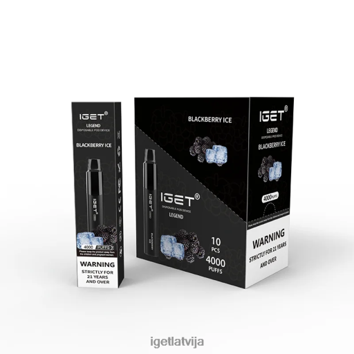 Iget Vape | iget legend 4000 pūtieni N4HNB324 kazenes ledus