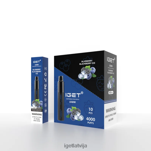 Iget Bar | iget legend 4000 pūtieni N4HNB325 melleņu kazenes ledus