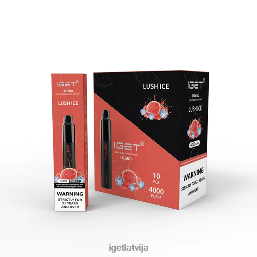 Iget Vape Price | iget legend 4000 pūtieni N4HNB327 sulīgs ledus