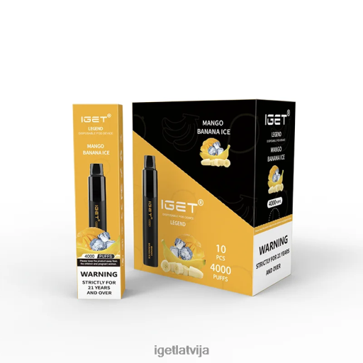 Iget Bar Online | iget legend 4000 pūtieni N4HNB328 mango banānu ledus