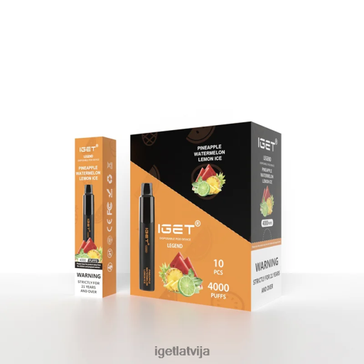 Discount Iget Vapes | iget legend 4000 pūtieni N4HNB333 ananāsu arbūzs citronu ledus