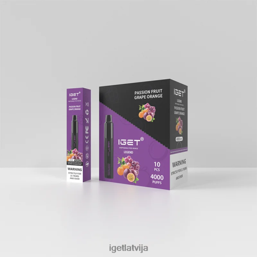 Iget Online | iget legend 4000 pūtieni N4HNB339 pasifloru vīnogu apelsīns