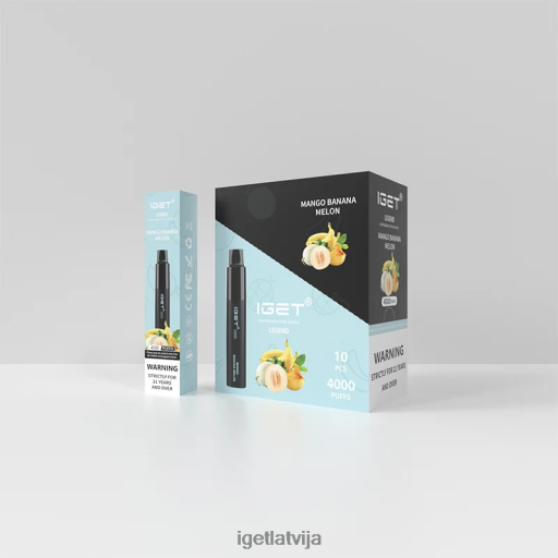 Iget Buy Online | iget legend 4000 pūtieni N4HNB350 mango banānu melone