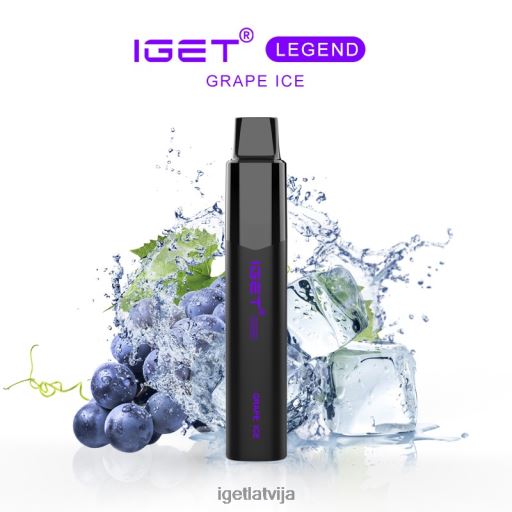Discount Iget Vapes | iget legend - 4000 pūtieni N4HNB511 vīnogu ledus