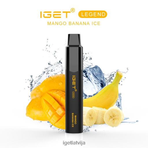 Discount Iget Vapes | iget legend - 4000 pūtieni N4HNB586 mango banānu ledus