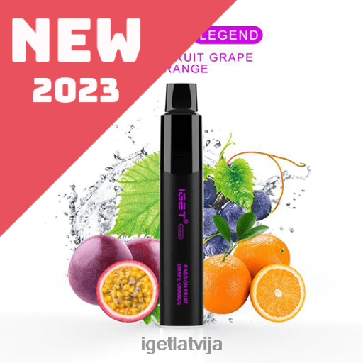 Iget Bar | iget legend - 4000 pūtieni N4HNB648 pasifloru vīnogu apelsīns