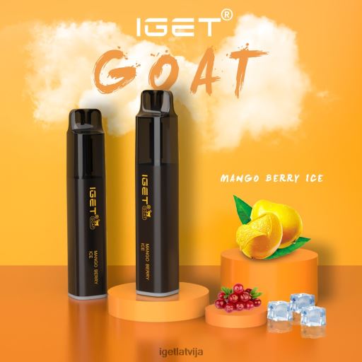 Iget Vape Price | iget kaza - 5000 uzpūtienu N4HNB559 mango ogu ledus