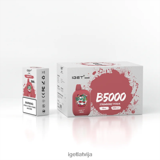 Iget Vape | saņem b5000 N4HNB313 zemeņu pitaja