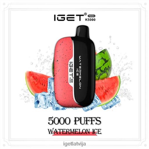 Discount Iget Vapes | iget moon 5000 puffs N4HNB218 arbūzu ledus