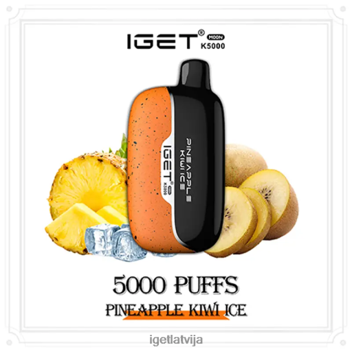 Iget Online | iget moon 5000 puffs N4HNB224 ananāsu kivi ledus