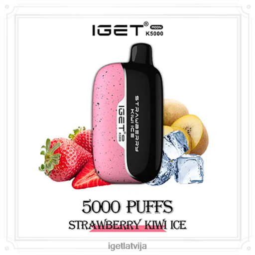 Discount Iget Vapes | iget moon 5000 puffs N4HNB228 zemeņu kivi ledus