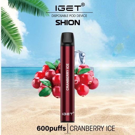 Iget Bar | 3 x iget shion N4HNB12 dzērveņu ledus