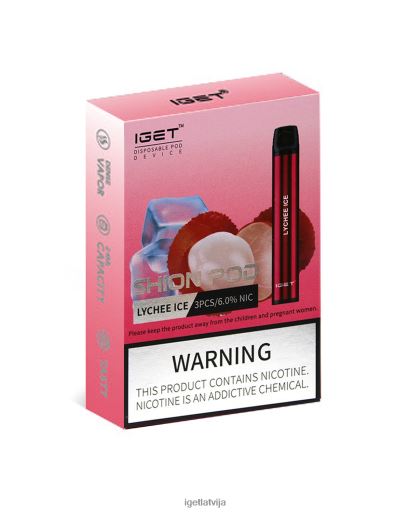 Iget Store | 3 x iget shion N4HNB18 ličī ledus