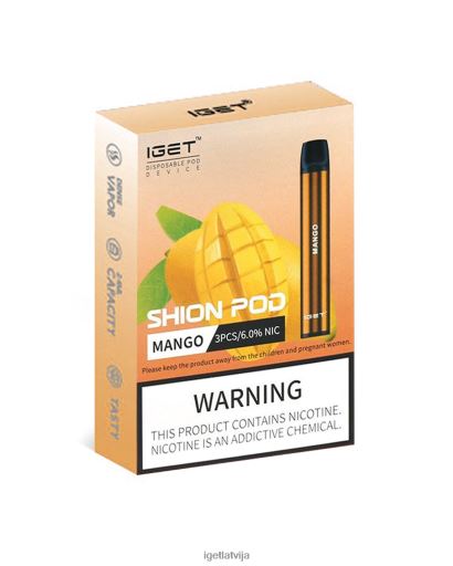 Iget Discount | 3 x iget shion N4HNB19 mango