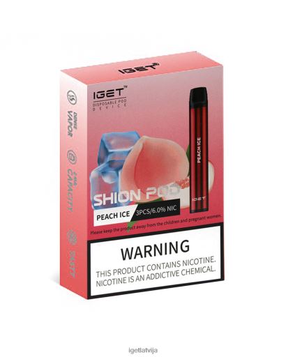 Iget Vape Flavours | 3 x iget shion N4HNB23 persiku ledus