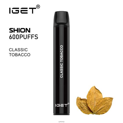 Iget Discount | 3 x iget shion N4HNB9 klasiskā tabaka